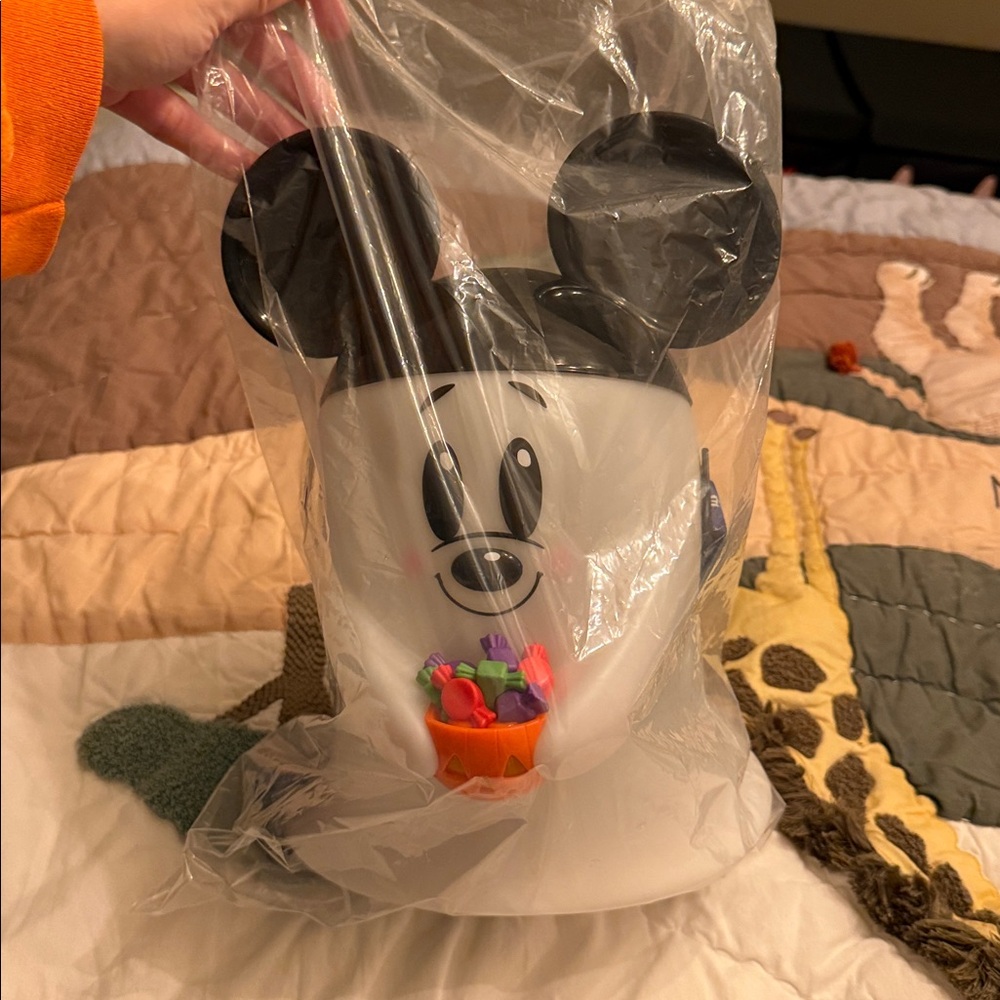 NWT Mickey Mouse Ghost Popcorn Bucket